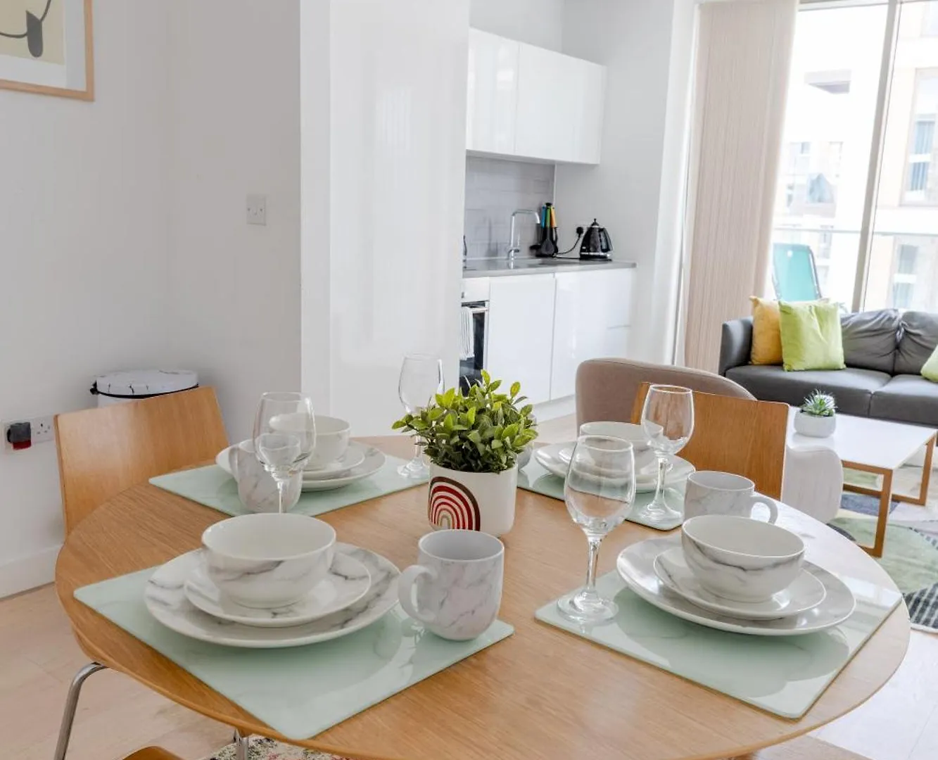 לונדון Dockside Apartment With Scenic Views 0*,